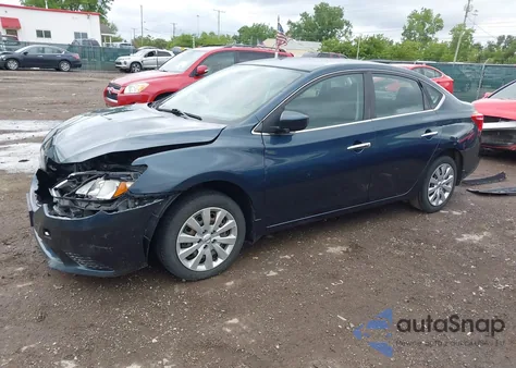 2016 Nissan Sentra Sv из США, поврежденный, VIN 3N1AB7AP0GL671185